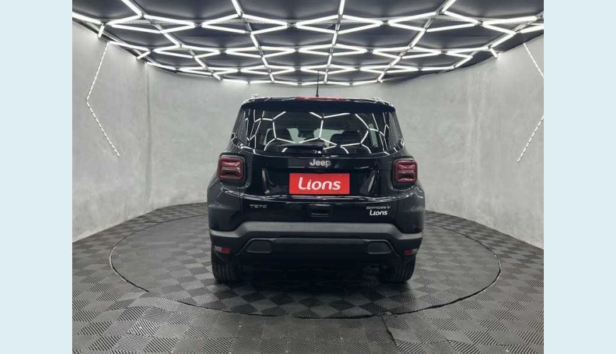 JEEP RENEGADE SPORT T270 1.3 TURBO FLEX AUT. 4P - PRETO - 2023 Foto 5 (Grande)