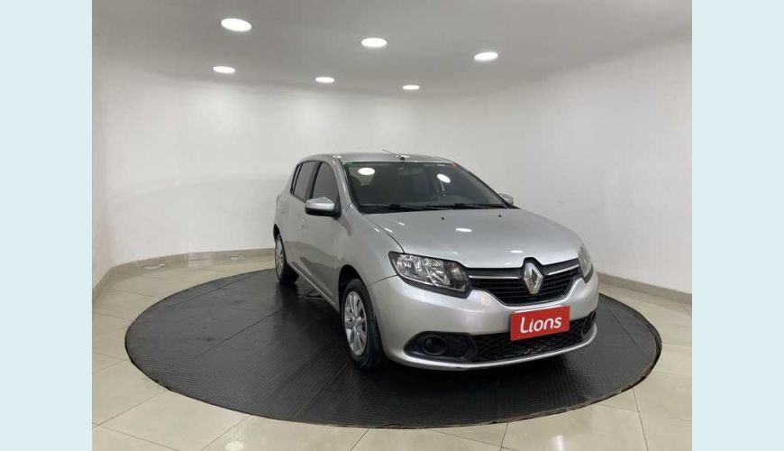 RENAULT SANDERO EXPRESSION 1.6 8V FLEX MANUAL 4P - PRATA - 2016 Foto 5 (Grande)