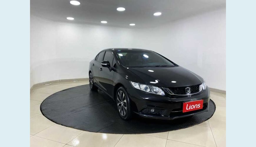 HONDA CIVIC LXR 2.0 I-VTEC FLEX AUT. 4P - PRETO - 2015 Foto 5 (Grande)