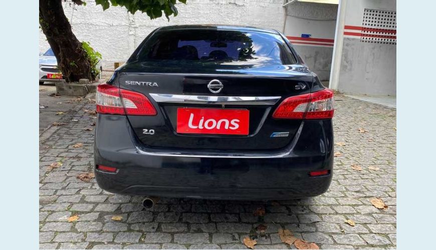 NISSAN SENTRA SV 2.0 16V FLEX AUT. 4P - PRETO - 2014 Foto 5 (Grande)