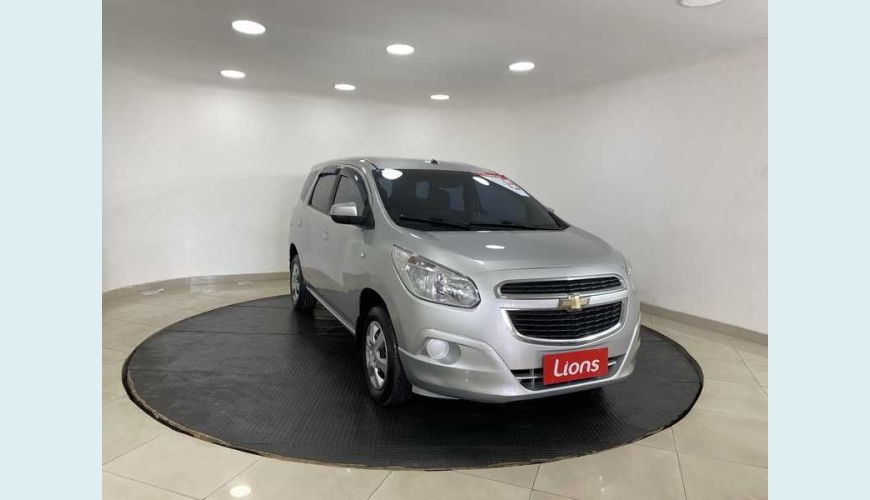 CHEVROLET SPIN LT 1.8 FLEX AUT. 4P - PRATA - 2013 Foto 5 (Grande)