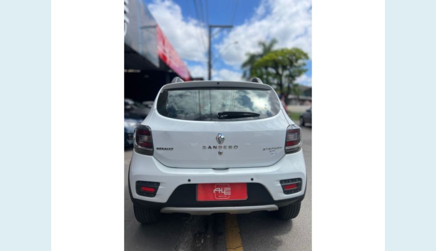 RENAULT SANDERO FLEX MANUAL 4P - BRANCO - 2015 Foto 5 (Grande)