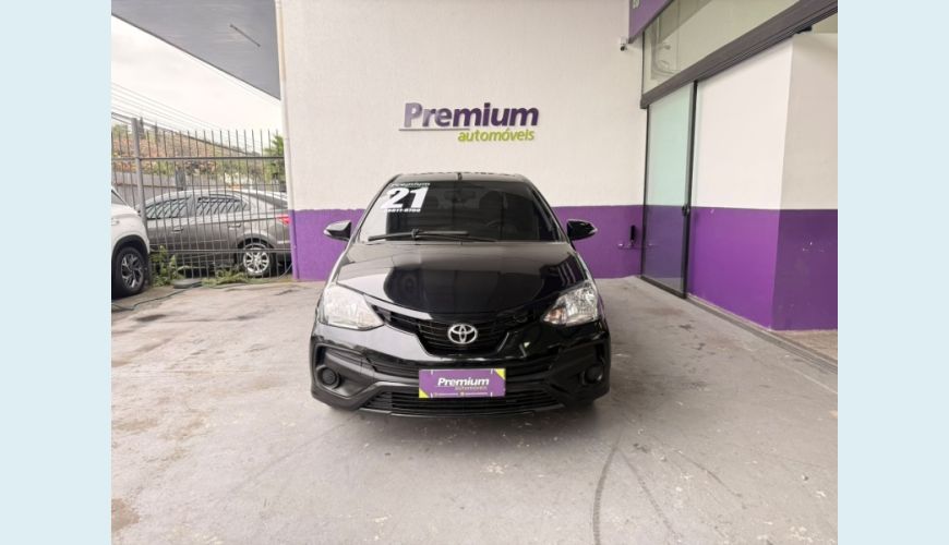 TOYOTA TOYOTA ETIOS FLEX MANUAL 4P - PRETO - 2021 Foto 5 (Grande)
