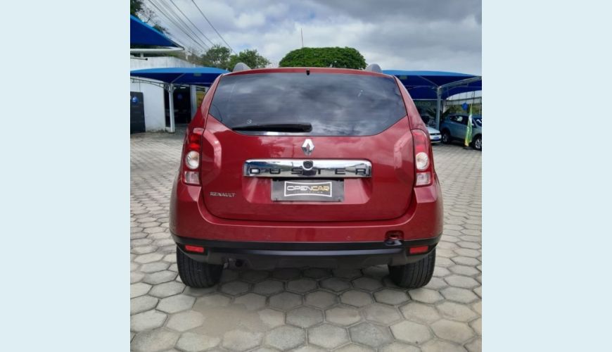 RENAULT DUSTER EXPRESSION 1.6 FLEX MANUAL 4P - VERMELHO - 2013 Foto 5 (Grande)