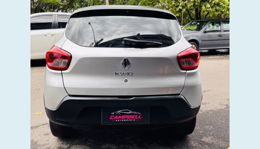 RENAULT KWID ZEN 1.0 FLEX 12V 5P MEC. - PRATA - 2018 Foto 5 (Grande)