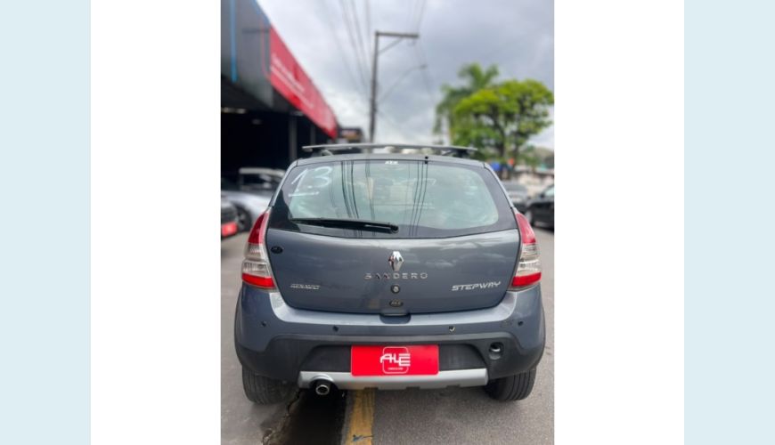 RENAULT SANDERO - CINZA - 2013 Foto 5 (Grande)