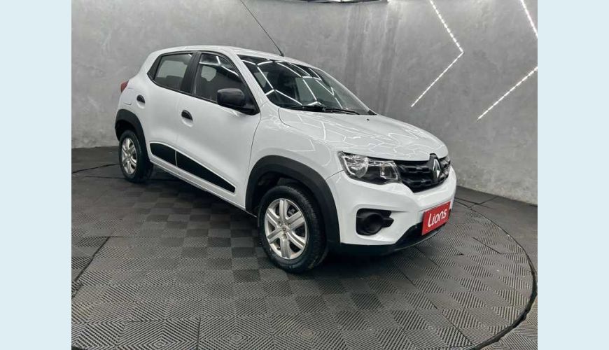 RENAULT KWID ZEN 1.0 12V SCE (FLEX) - BRANCO - 2021 Foto 5 (Grande)