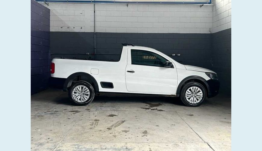 VOLKSWAGEN SAVEIRO ROBUST 1.6 MSI CS (FLEX) - BRANCO - 2023 Foto 5 (Grande)