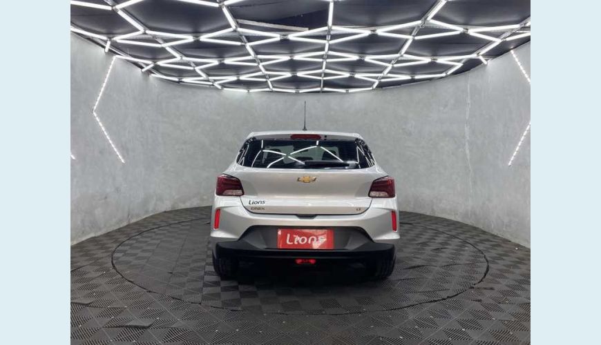 CHEVROLET ONIX LT 1.0 (FLEX) - PRATA - 2020 Foto 5 (Grande)