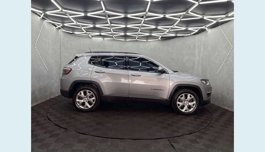 JEEP COMPASS 2.0 LONGITUDE 4X2 (AUT) (FLEX) - PRATA - 2021 Foto 5 (Grande)