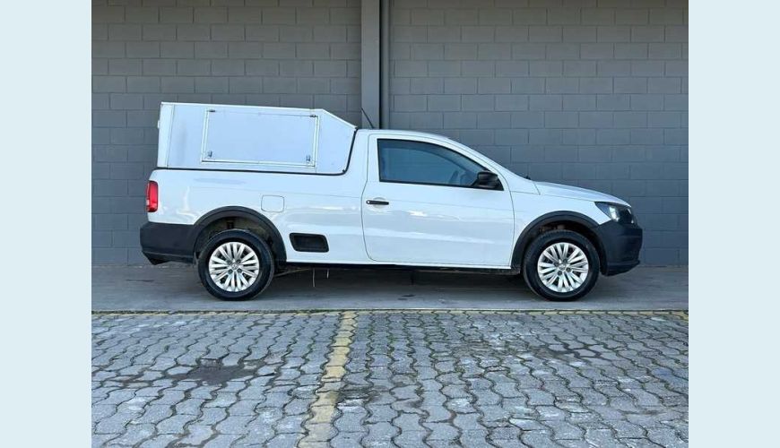 VOLKSWAGEN SAVEIRO ROBUST 1.6 MSI CS (FLEX) - BRANCO - 2023 Foto 5 (Grande)