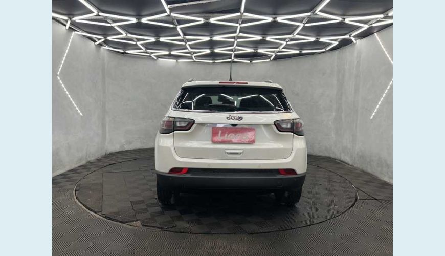 JEEP COMPASS LONGITUDE 1.3 T270 (AUT) (FLEX) - BRANCO - 2024 Foto 5 (Grande)