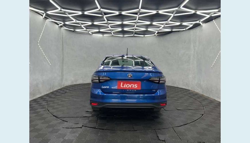 VOLKSWAGEN VIRTUS TSI 1.0 FLEX 12V 4P AUT. - AZUL - 2023 Foto 5 (Grande)