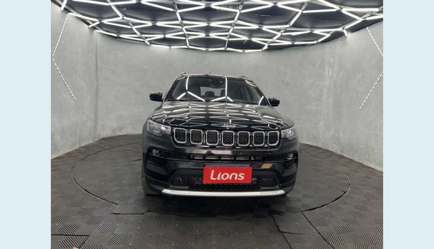 JEEP COMPASS LONGITUDE 1.3 T270 AUT. FLEX - PRETO - 2022 Foto 5 (Grande)