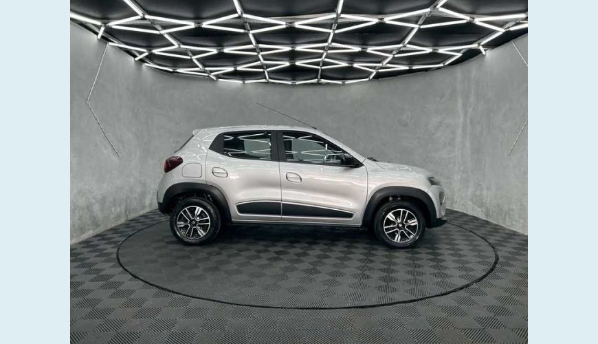 RENAULT KWID INTENSE 1.0 12V SCE FLEX - PRATA - 2023 Foto 5 (Grande)