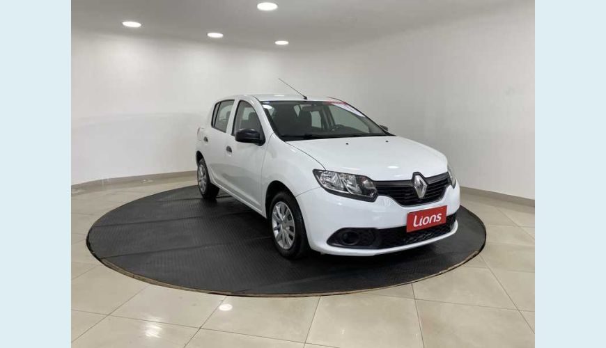 RENAULT SANDERO EXPRESSION 1.0 16V FLEX - BRANCO - 2017 Foto 5 (Grande)