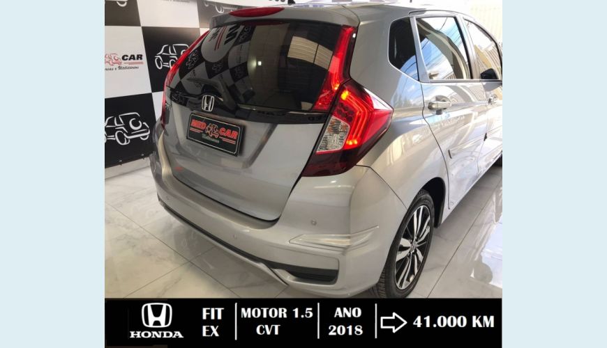 HONDA FIT 1.5 EX 16V FLEX 4P AUT. - CINZA - 2018 Foto 6 (Grande)