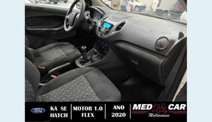 FORD KA 1.0 TI-VCT FLEX SE MANUAL - BRANCO - 2020 Foto 6 (Grande)