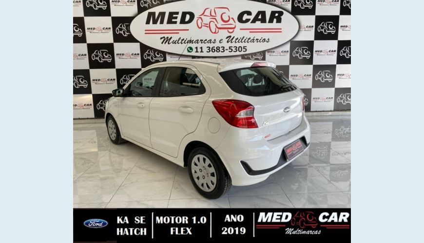 FORD KA 1.0 TI-VCT FLEX SE MANUAL - BRANCO - 2019 Foto 6 (Grande)