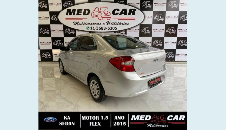 FORD KA 1.5 SIGMA FLEX SE MANUAL - PRATA - 2015 Foto 6 (Grande)