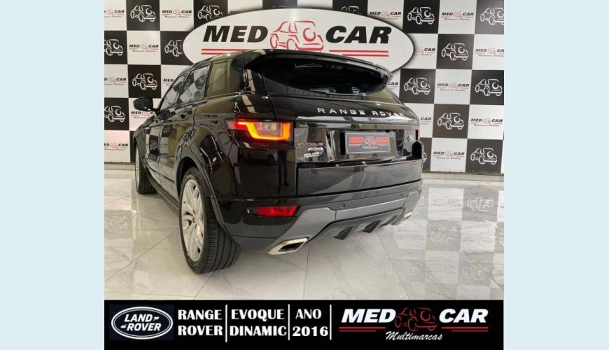 LAND ROVER RANGE ROVER EVOQUE 2.0 HSE DYNAMIC 4WD 16V 4P AUT. - PRETO - 2016 Foto 6 (Grande)