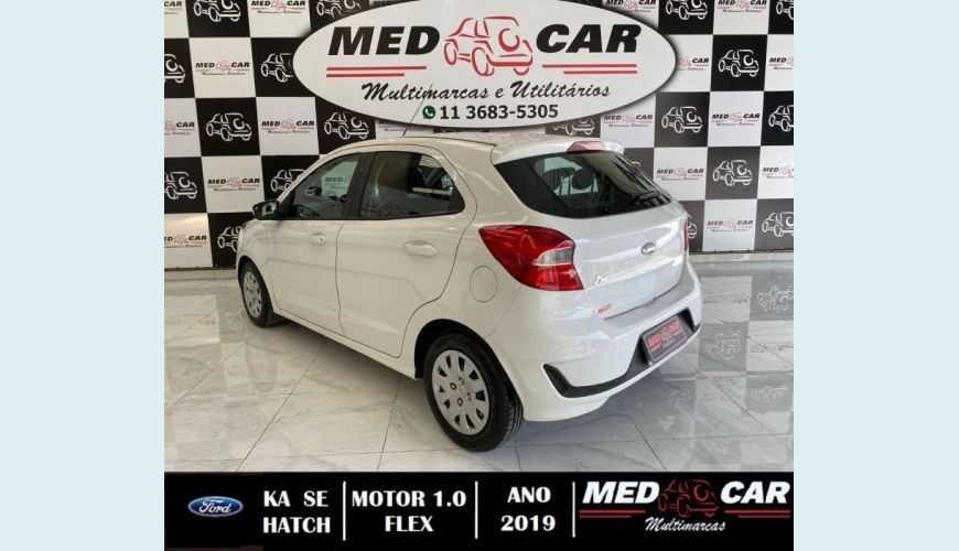 FORD KA 1.0 TI-VCT FLEX SE MANUAL - BRANCO - 2019 Foto 6 (Grande)