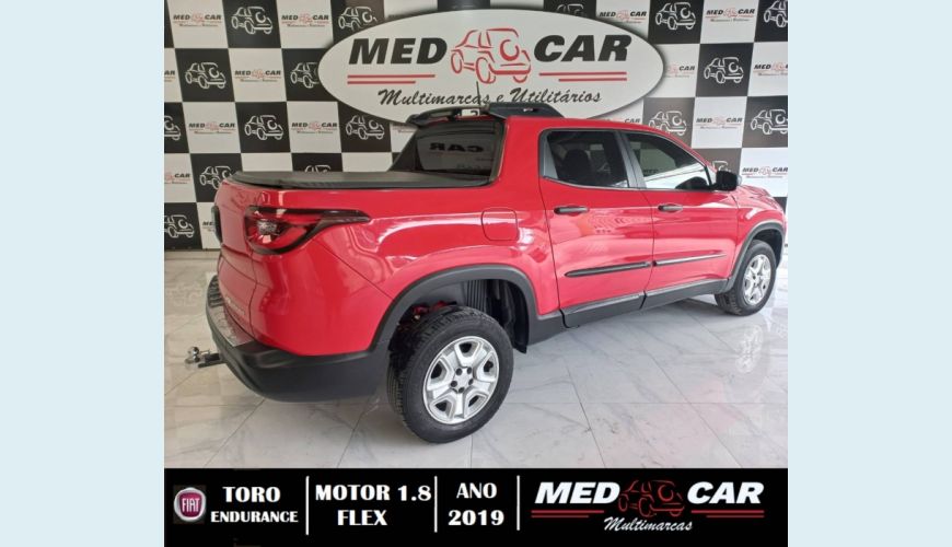 FIAT TORO 1.8 16V EVO FLEX ENDURANCE AT6 - VERMELHO - 2019 Foto 6 (Grande)