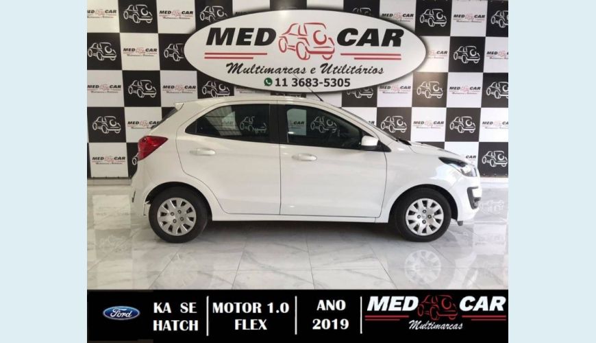 FORD KA 1.0 TI-VCT FLEX SE MANUAL - BRANCO - 2019 Foto 6 (Grande)