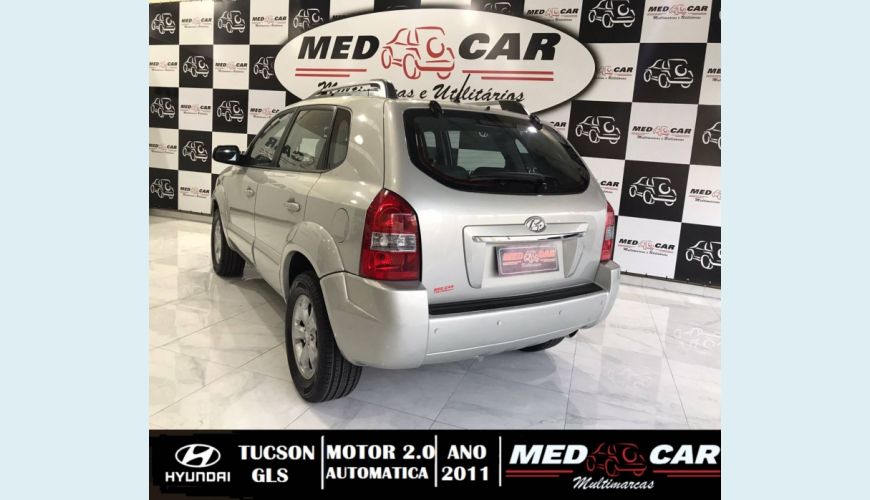 HYUNDAI TUCSON 2.0 MPFI GLS 16V 143CV 2WD 4P AUT. - PRATA - 2011 Foto 6 (Grande)