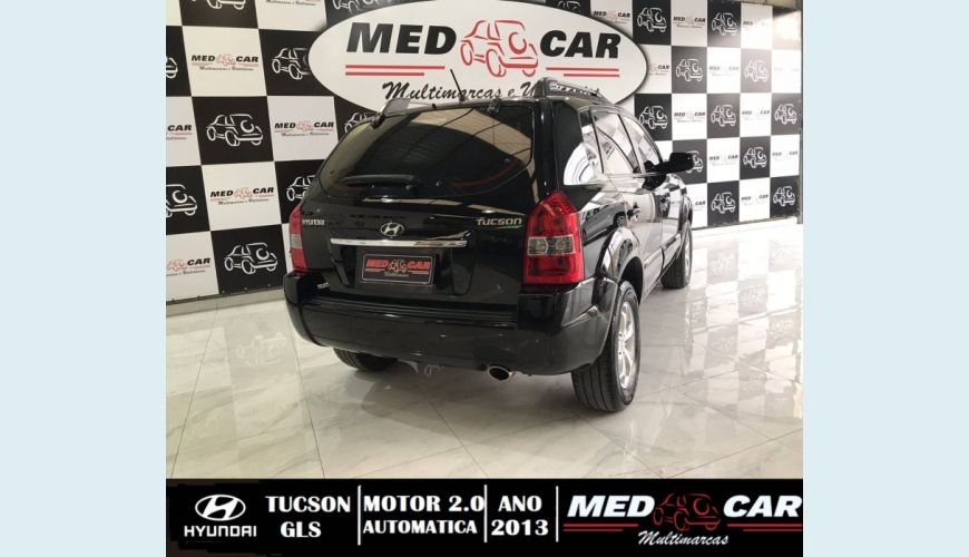 HYUNDAI TUCSON 2.0 MPFI GLS 16V 143CV 2WD 4P AUT. - PRETO - 2013 Foto 6 (Grande)