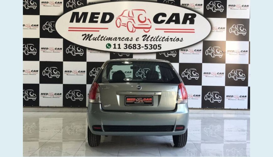 FIAT PALIO 1.0 MPI FIRE 8V FLEX 2P MANUAL - CINZA - 2008 Foto 6 (Grande)