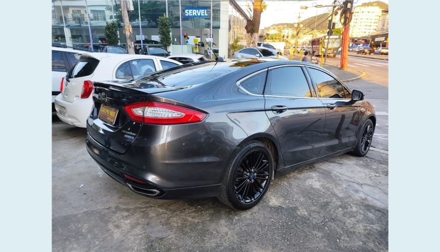 FORD FUSION 2.0 TITANIUM AWD 16V 4P AUT. - CINZA - 2016 Foto 6 (Grande)