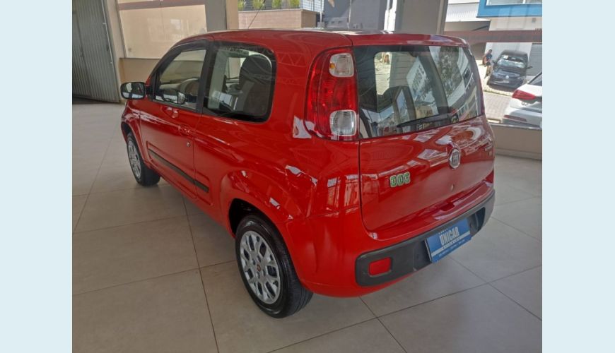 FIAT UNO 1.4 EVO ECONOMY 8V FLEX 2P MANUAL - VERMELHO - 2012 Foto 6 (Grande)