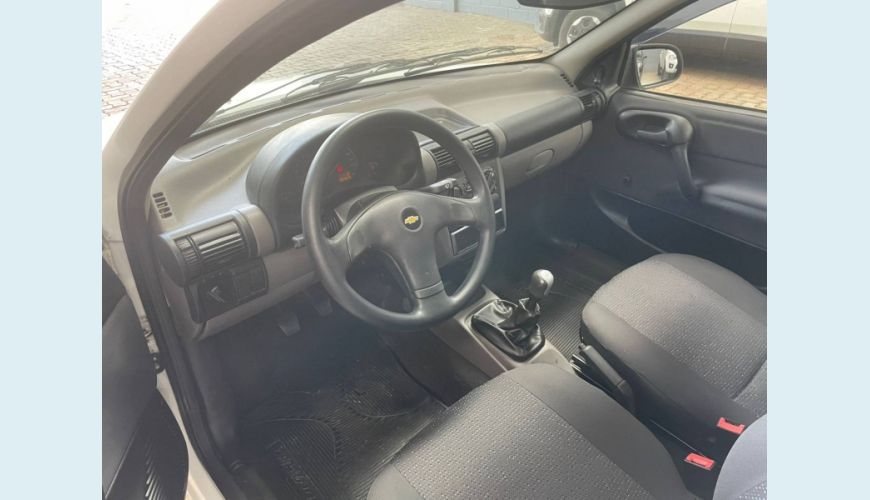 CHEVROLET CLASSIC 1.0 MPFI LS 8V FLEX 4P MANUAL - BRANCO - 2014 Foto 6 (Grande)