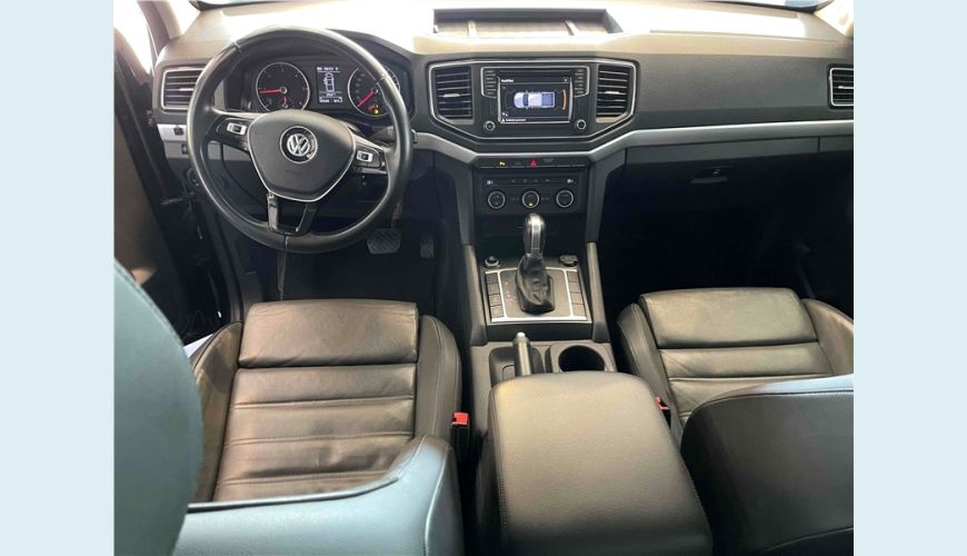 VOLKSWAGEN AMAROK 2.0 HIGHLINE 4X4 CD 16V TURBO INTERCOOLER DIESEL 4P AUT. - PRETO - 2018 Foto 6 (Grande)
