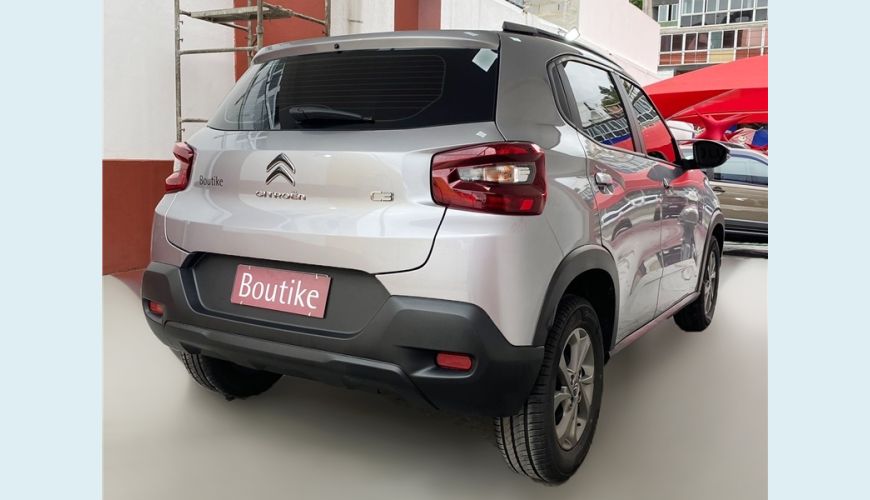 CITROËN C3 1.0 FIREFLY FLEX FEEL MANUAL - CINZA - 2023 Foto 6 (Grande)