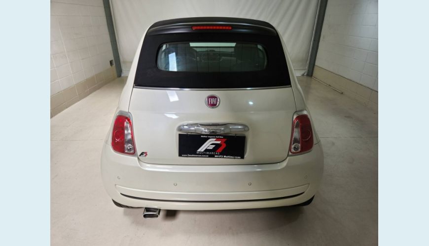 FIAT 500 1.4 CABRIO 8V FLEX 2P AUT. - BRANCO - 2015 Foto 6 (Grande)