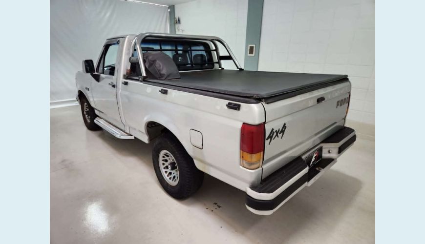 FORD F-1000 4.3 XLT 4X4 CS TURBO DIESEL 2P MANUAL - PRATA - 1998 Foto 6 (Grande)