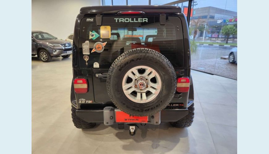 TROLLER T4 3.0 TETO RÍGIDO 16V TURBO ELETRONIC DIESEL 2P MANUAL - PRETO - 2011 Foto 6 (Grande)