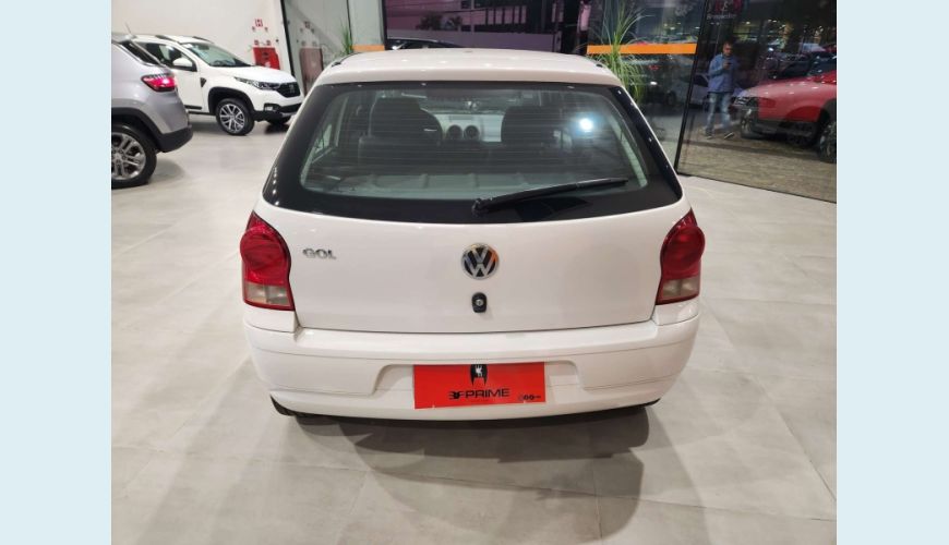 VOLKSWAGEN GOL 1.0 MI 8V FLEX 4P MANUAL G.IV - BRANCO - 2014 Foto 6 (Grande)