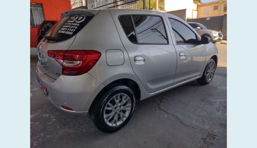 RENAULT SANDERO ZEN FLEX 1.0 12V 5P MEC. - PRATA - 2020 Foto 6 (Grande)