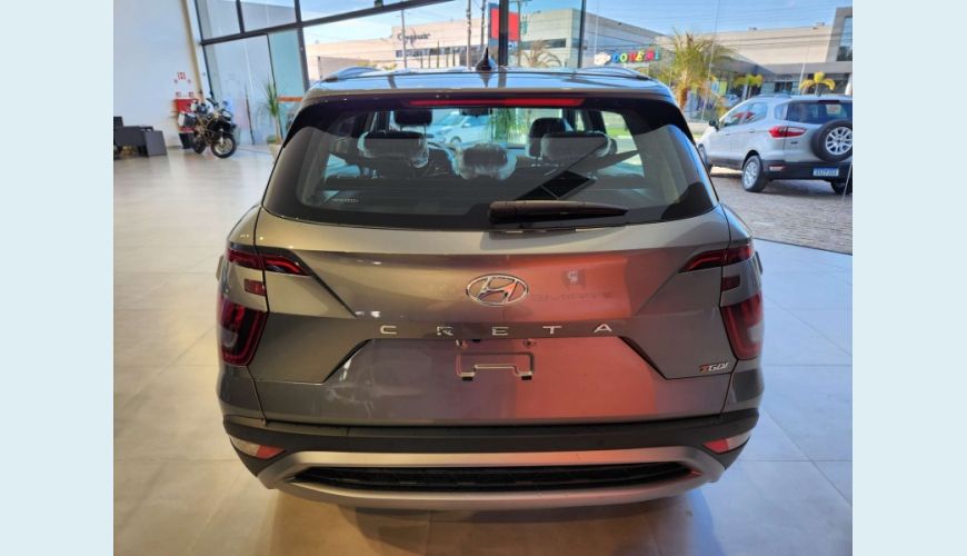 HYUNDAI CRETA 1.0 TGDI FLEX LIMITED AUT. - CINZA - 2024 Foto 6 (Grande)