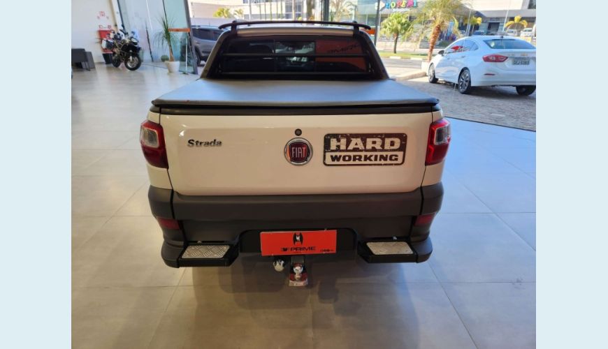 FIAT STRADA 1.4 MPI HARD WORKING CD 8V FLEX 3P MANUAL - BRANCO - 2018 Foto 6 (Grande)