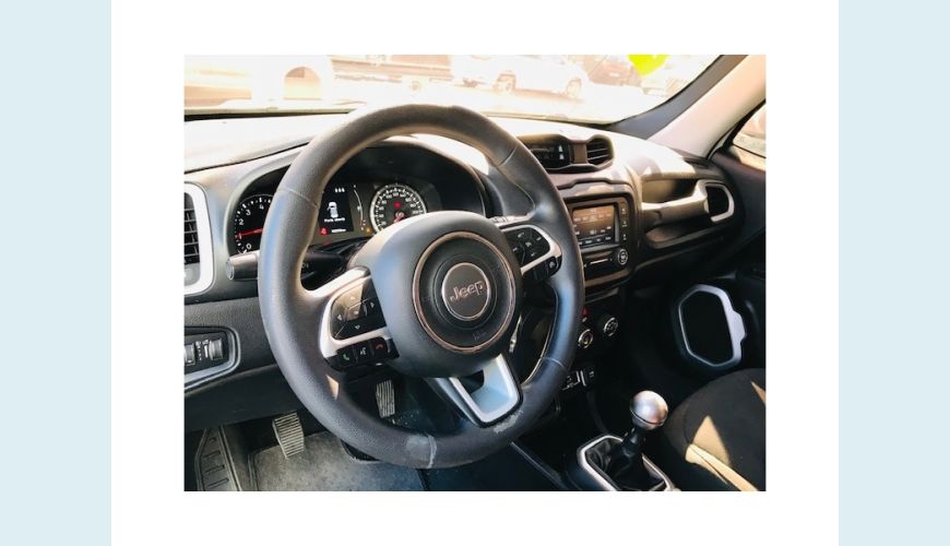JEEP RENEGADE 1.8 16V FLEX SPORT 4P MANUAL - BRANCO - 2019 Foto 6 (Grande)
