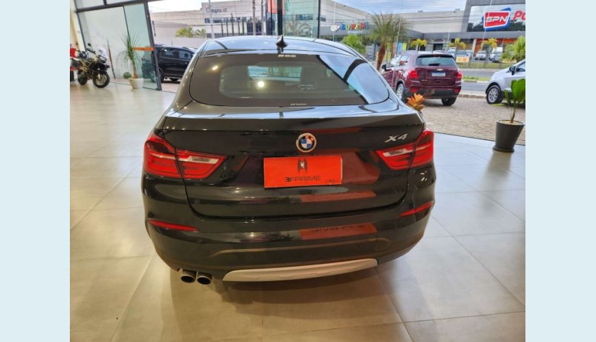BMW X4 2.0 28I X LINE 4X4 16V TURBO 4P AUT. - PRETO - 2015 Foto 6 (Grande)