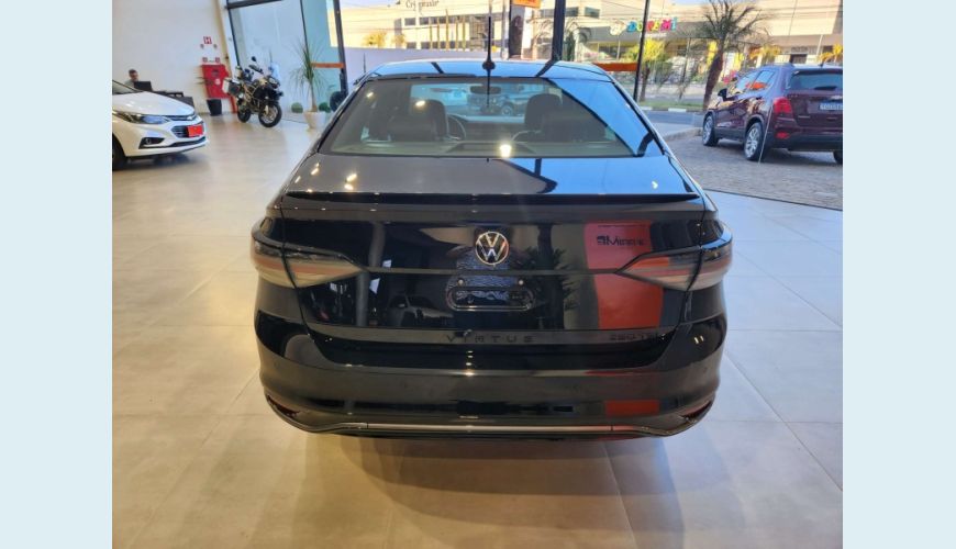 VOLKSWAGEN VIRTUS 1.4 250 TSI EXCLUSIVE AUT. - PRETO - 2024 Foto 6 (Grande)