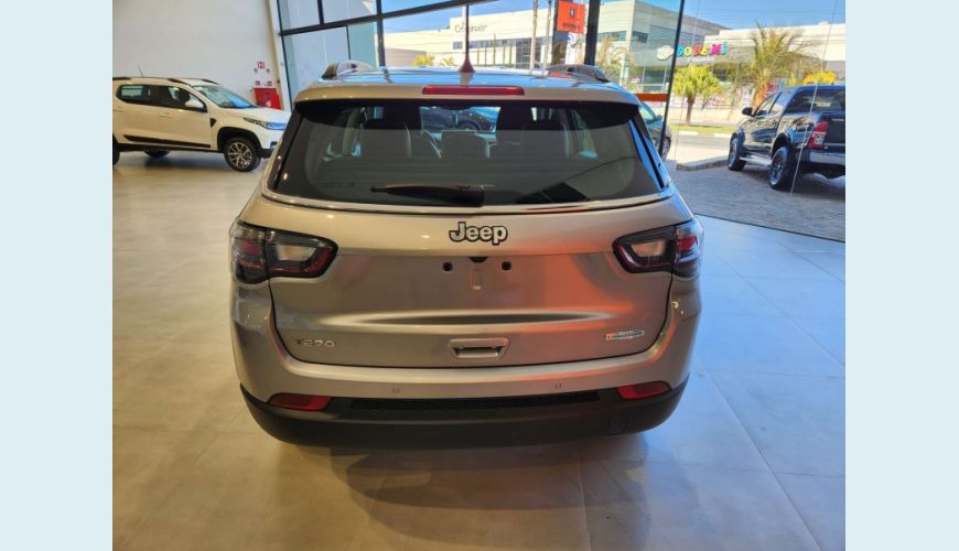 JEEP COMPASS 1.3 T270 TURBO FLEX LONGITUDE AT6 - PRATA - 2023 Foto 6 (Grande)