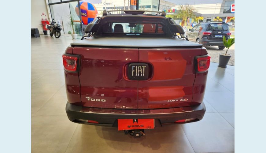 FIAT TORO 2.0 16V TURBO DIESEL RANCH 4WD AT9 - VERMELHO - 2020 Foto 6 (Grande)