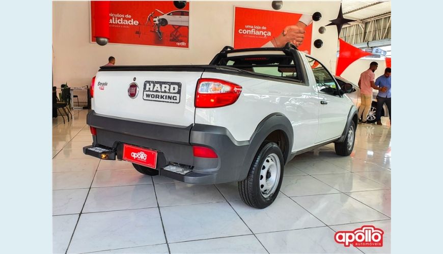 FIAT STRADA 1.4 MPI HARD WORKING CS 8V FLEX 2P MANUAL - BRANCO - 2020 Foto 6 (Grande)