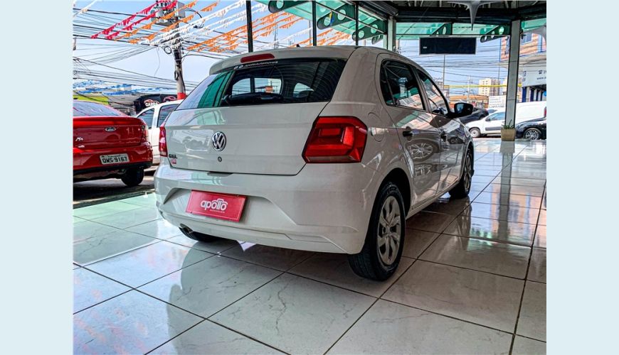 VOLKSWAGEN GOL 1.0 12V MPI TOTALFLEX 4P MANUAL - BRANCO - 2021 Foto 6 (Grande)